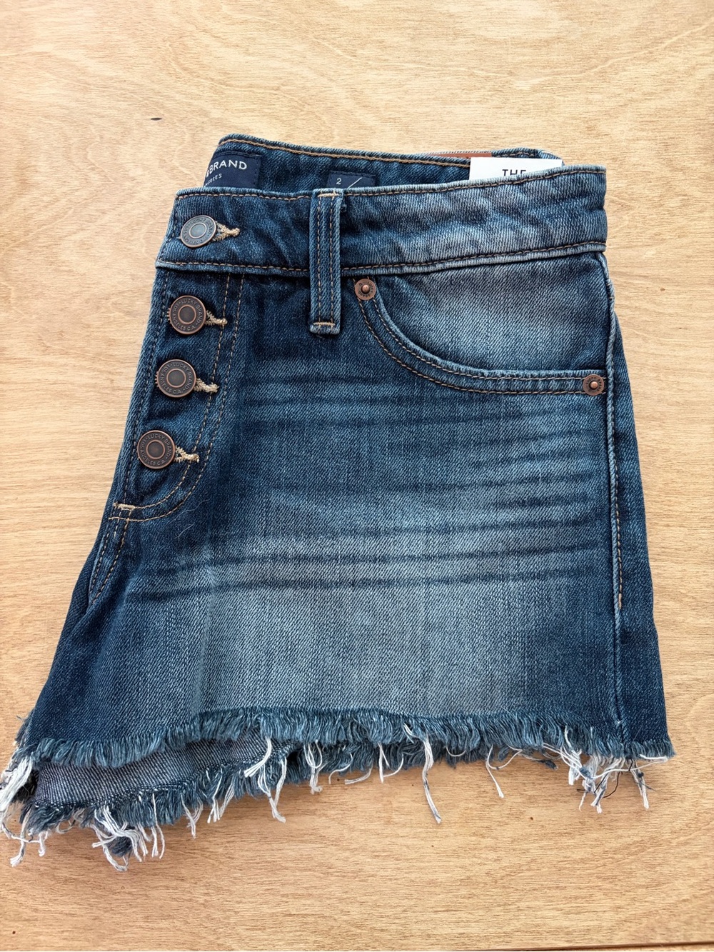NWT Button front shorts